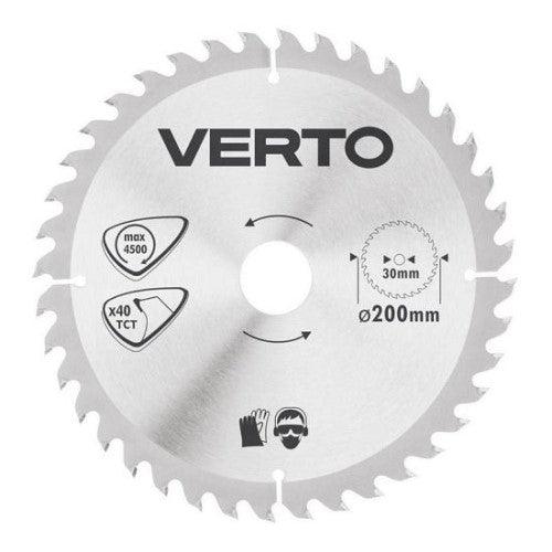 List kružne testere za drvo fi 200mm 40 zuba Verto 61H130 - Lagermarket