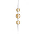 LUNA 155 VISILICA G9 WITHOUT BULB AMBER GLASS 35.0143