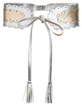 Metallic Scallop Belt