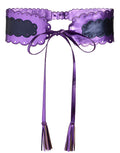 Metallic Scallop Belt