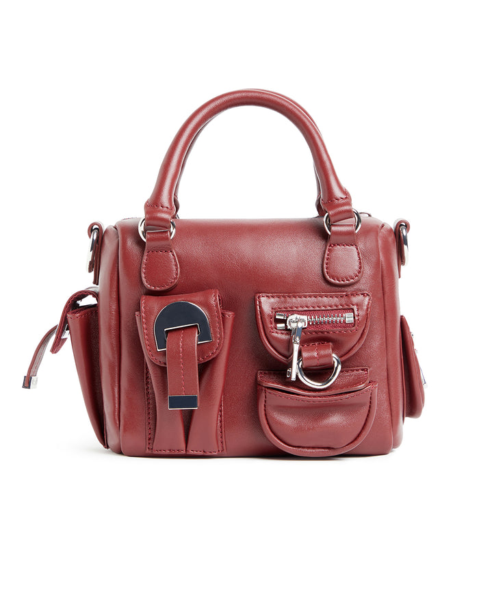 Cynthia Rowley Mini Leather Cargo Bag