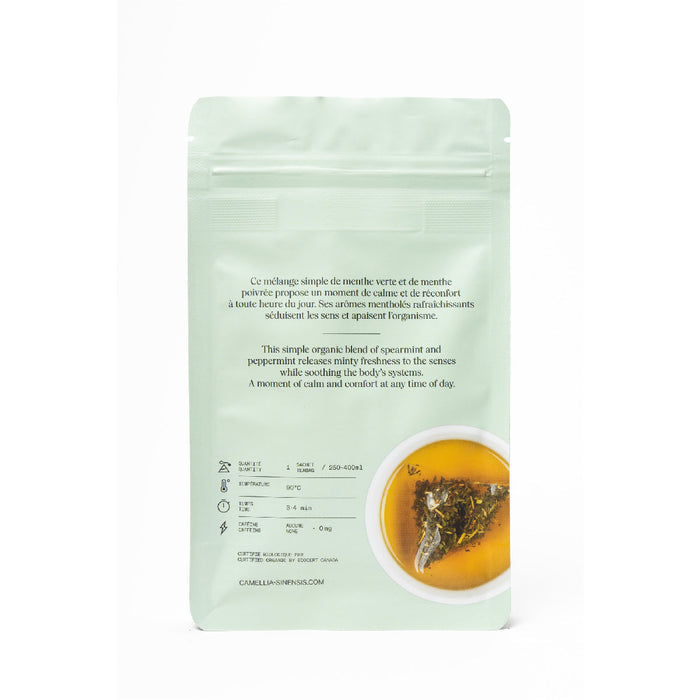 Photo of Camellia Sinensis - Mint Organic (bag of 15 teabags) ( ) [ Camellia Sinensis ] [ Tea ]