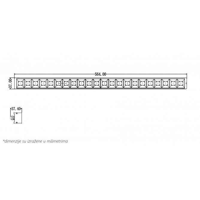 Modul za led panel T11-06A811 21W 4000K BB Link