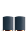 Photo of FELLOW Monty Latte Cups (11oz/325ml) (2-Pack) ( Stone Blue ) [ Fellow ] [ Coffee Cups ]