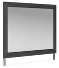 Nanforth - Graphite - Bedroom Mirror