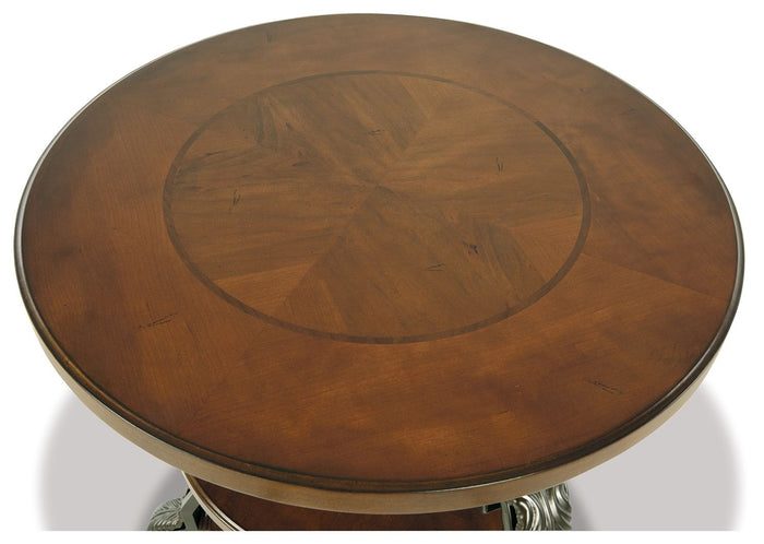 Nestor - Medium Brown - Chair Side End Table