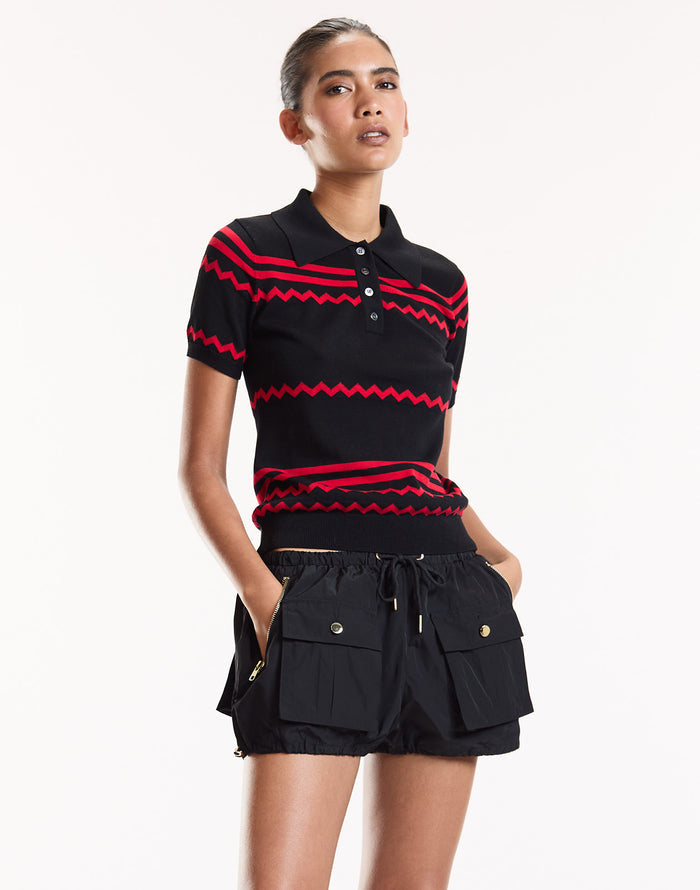 Nylon Cargo Shorts