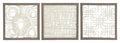 Odella - Cream / Taupe - Wall Decor Set (Set of 3)