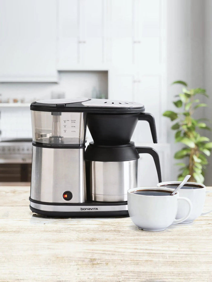 Photo of BONAVITA One-Touch Thermal Carafe Coffee Brewer (5-Cup) (120V) ( ) [ Bonavita ] [ Electric Coffee Brewers ]