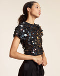 Paola Paillette Top