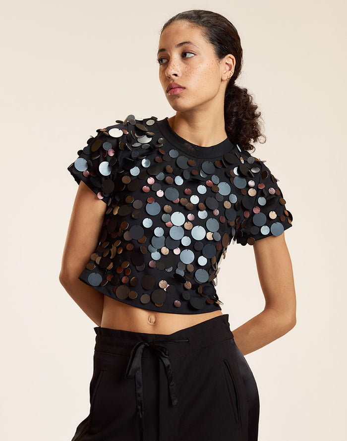 Paola Paillette Top