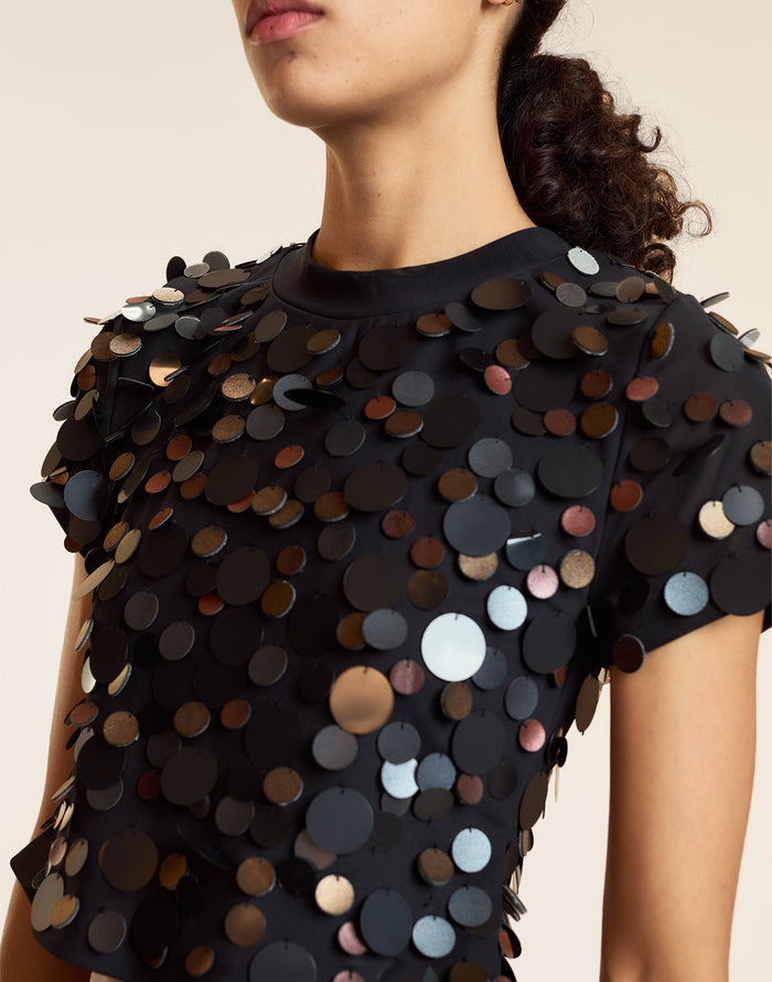 Paola Paillette Top