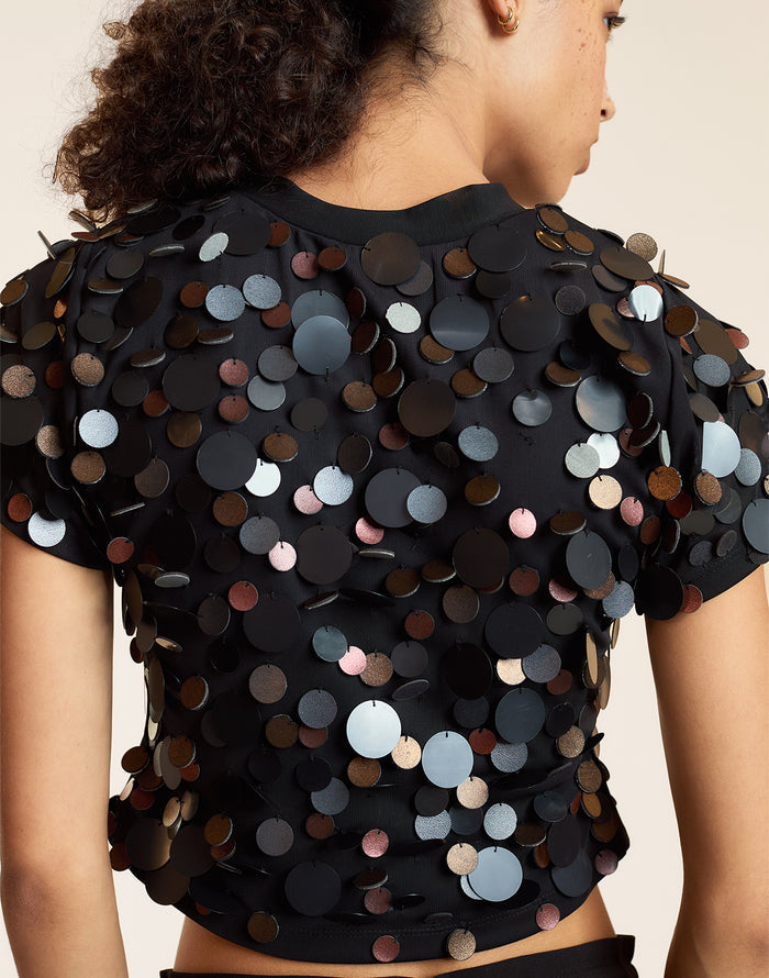 Paola Paillette Top
