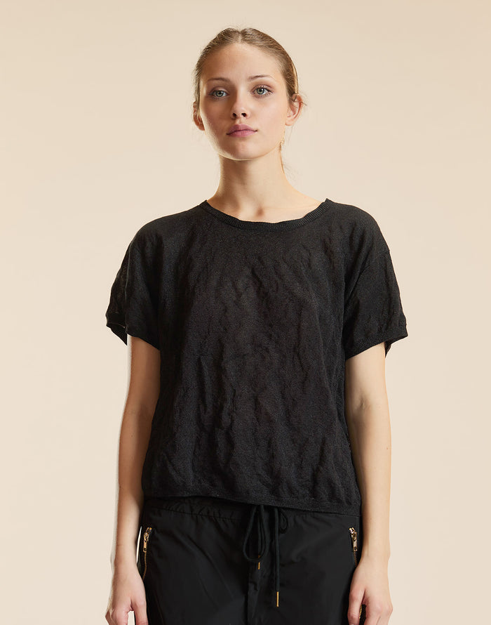 Parchment Knit Tee