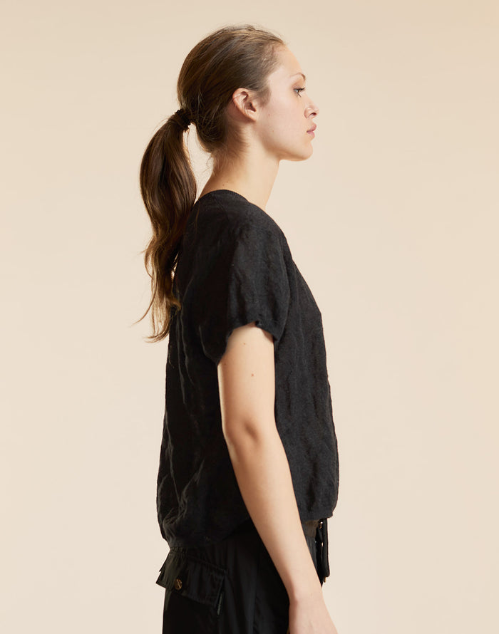 Parchment Knit Tee