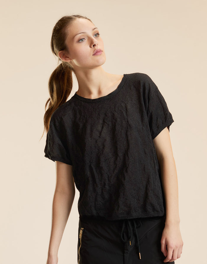 Parchment Knit Tee