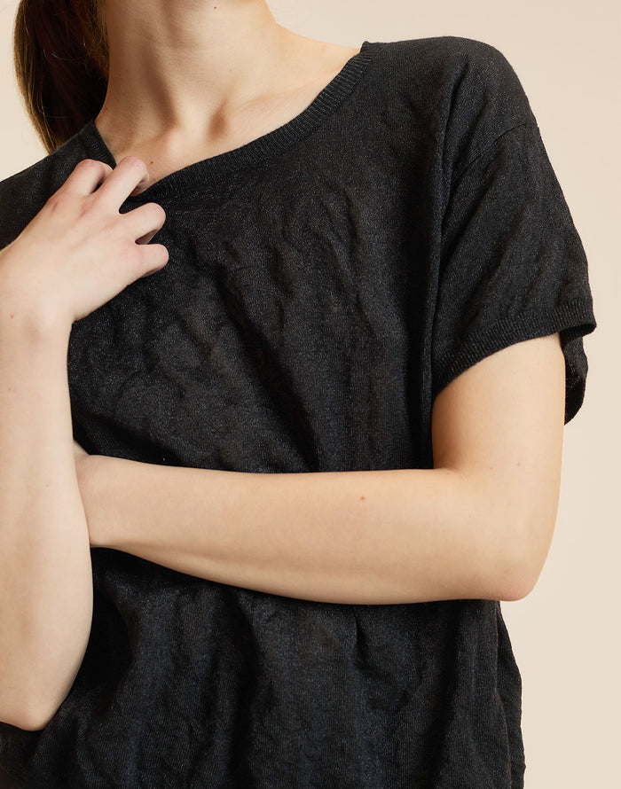 Parchment Knit Tee