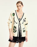 CR x Fore All Patchwork Cardigan