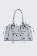 Pitch Grey Shoulder Bag