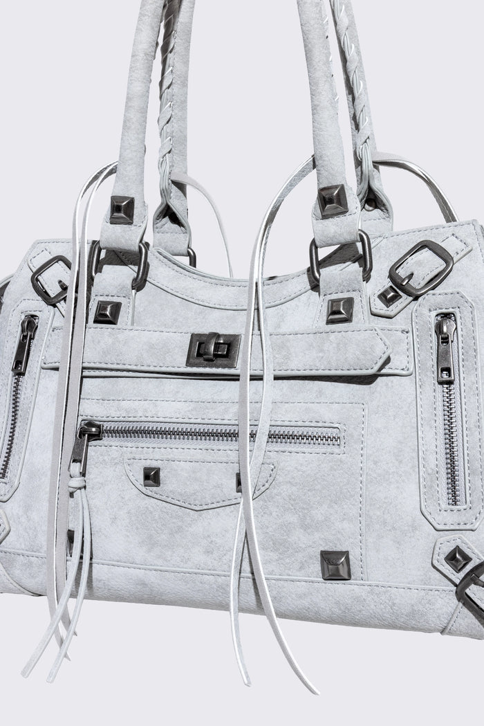 Pitch Grey Shoulder Bag