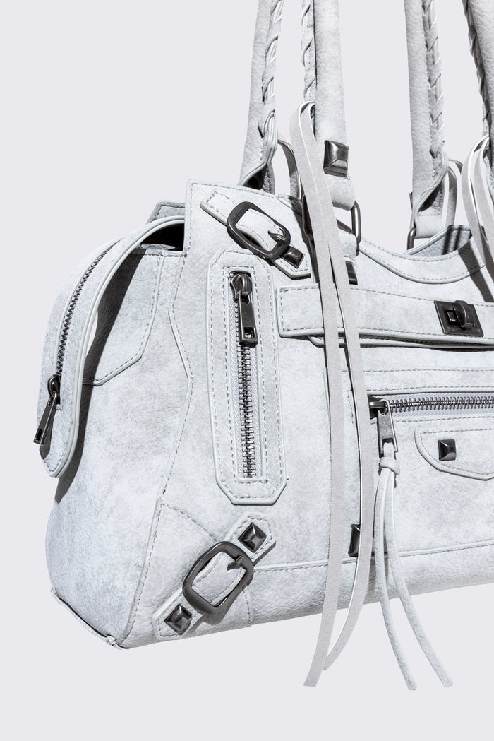 Pitch Grey Shoulder Bag