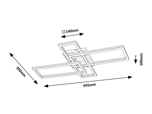 Plafonjera Ashton