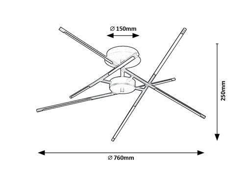 Plafonjera Henli