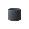 Photo of KINTO PLANT POT 191 135mm ( Dark Grey ) [ KINTO ] [ Plant Pots ]