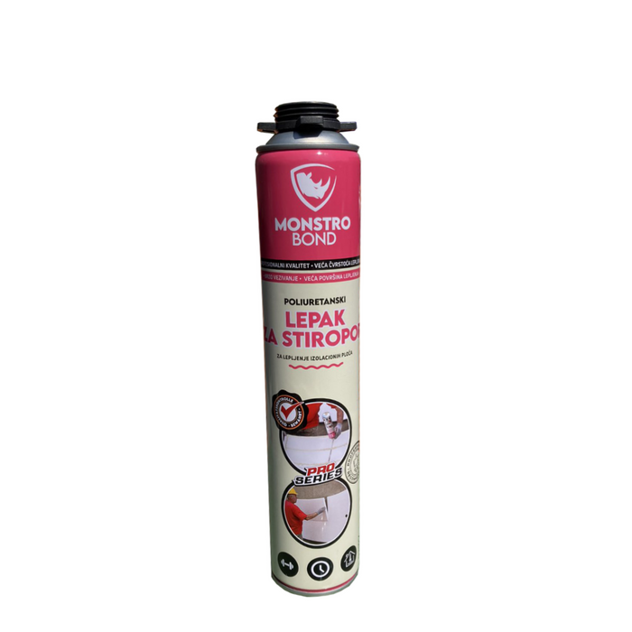 Poliuretanski lepak za stiropor 750ml Monstro Bond
