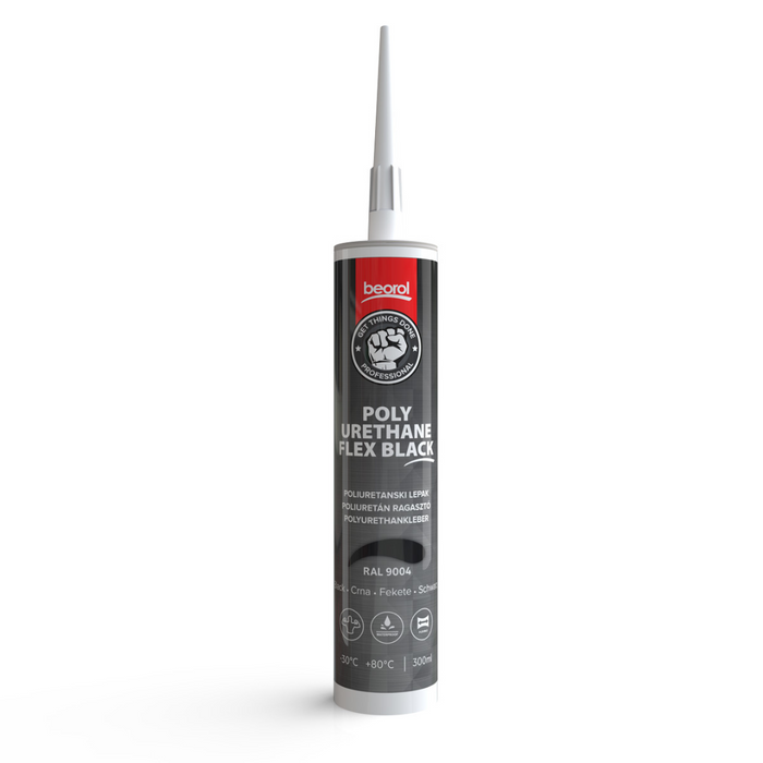 Polyurethane flex 300ml, crni BEOROL