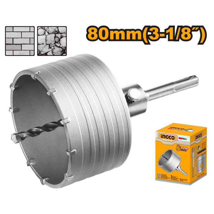 Probojna burgija za otvore HCB0801 80mm INGCO