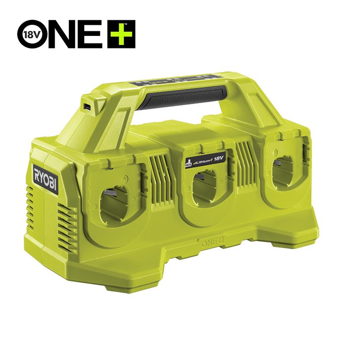 Punjač baterija 4A sa 6 portova (ulaza) RC18640 18V ONE+™ RYOBI