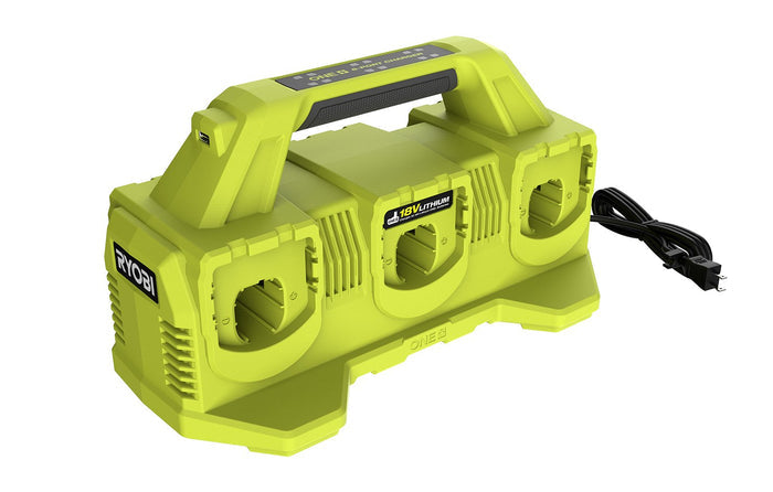 Punjač baterija 4A sa 6 portova (ulaza) RC18640 18V ONE+™ RYOBI