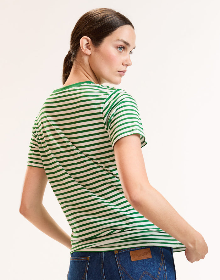 Relaxed Stripe Tee