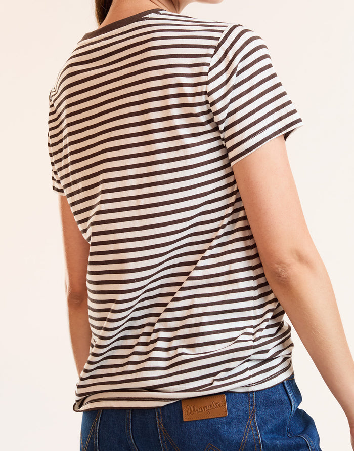 Relaxed Stripe Tee