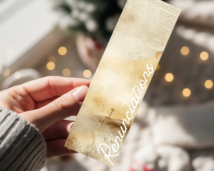 Renunciation of Spirits Bookmarks