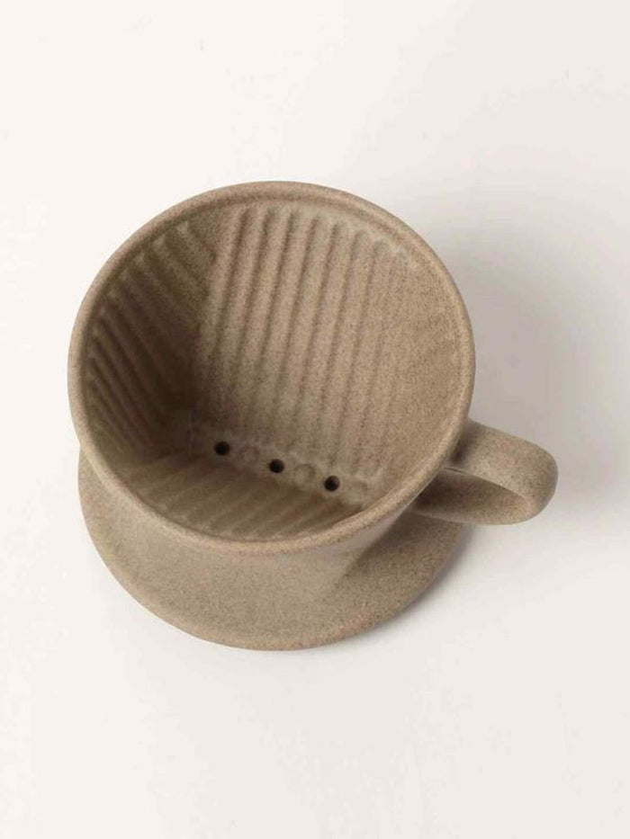 Photo of Sagan (Sandstone) Ceramic Dripper ( ) [ ] [ Pourover Brewers ]