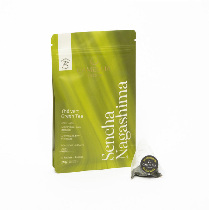 Photo of Camellia Sinensis - Sencha Nagashima Organic (bag of 12 teabags) ( Default Title ) [ Camellia Sinensis ] [ Tea ]