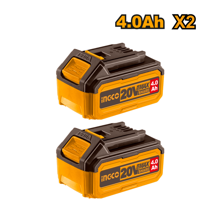 Set baterija 2X4,0Ah COSLI240312E INGCO