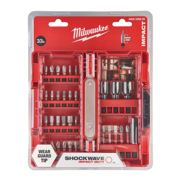 Set bitova 33kom Shockwave 4932430905 Milwaukee