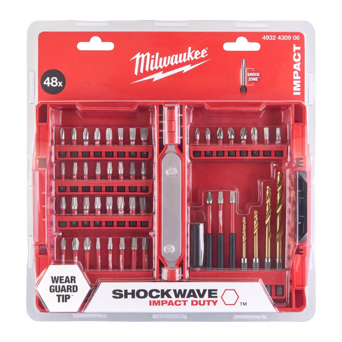 Set bitova 48kom Shockwave 4932430906 Milwaukee