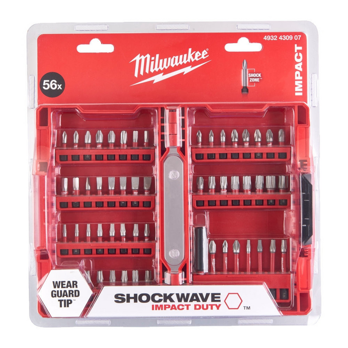 Set bitova 56kom Shockwave Impact Duty 4932430907 Milwaukee