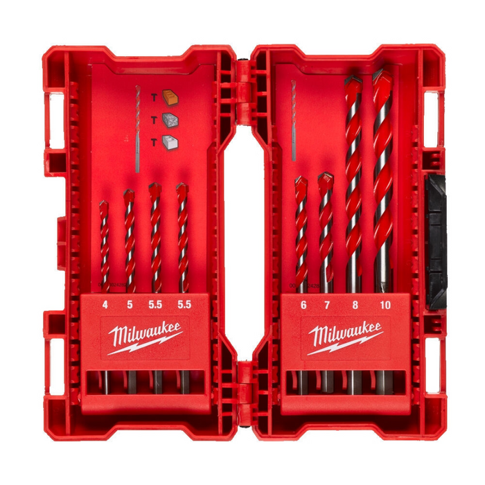 Set burgija za beton 4-10mm 4932471193 Milwaukee
