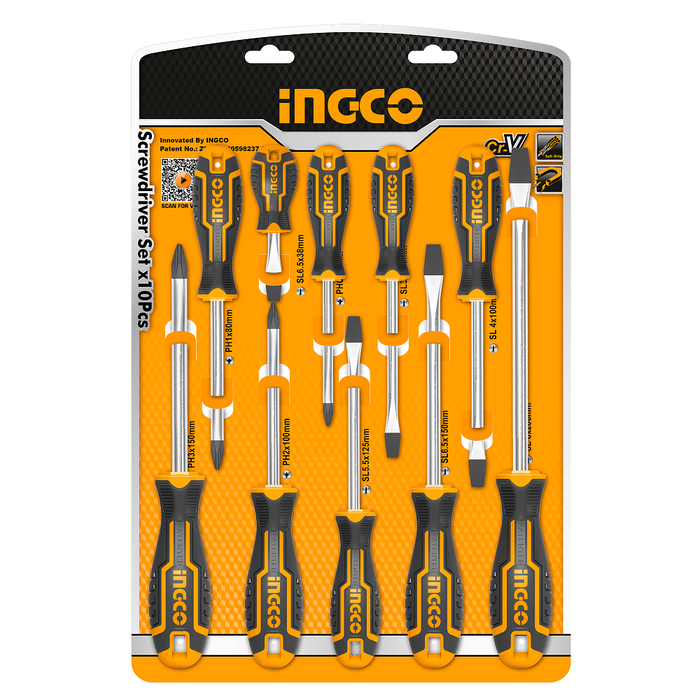 Set odvijača 10/1 HKSD1028 Ingco