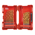 Set udarnih burgija za metal 2-10mm HEX 19kom 48894760 Milwaukee