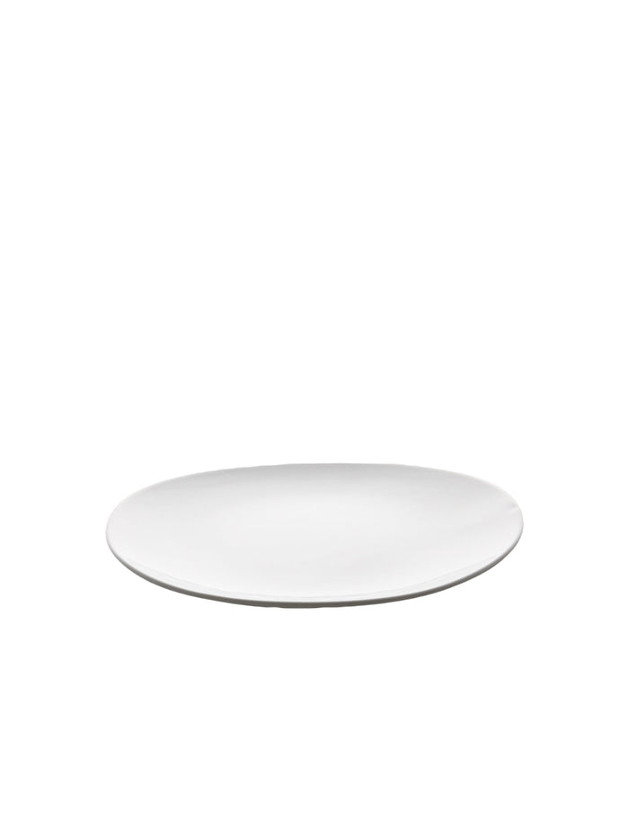 Photo of COOKPLAY Shell Dinner Plate (28.5x27.5cm/11.2x10.8in) ( Glazed White ) [ Cookplay ] [ Plates ]