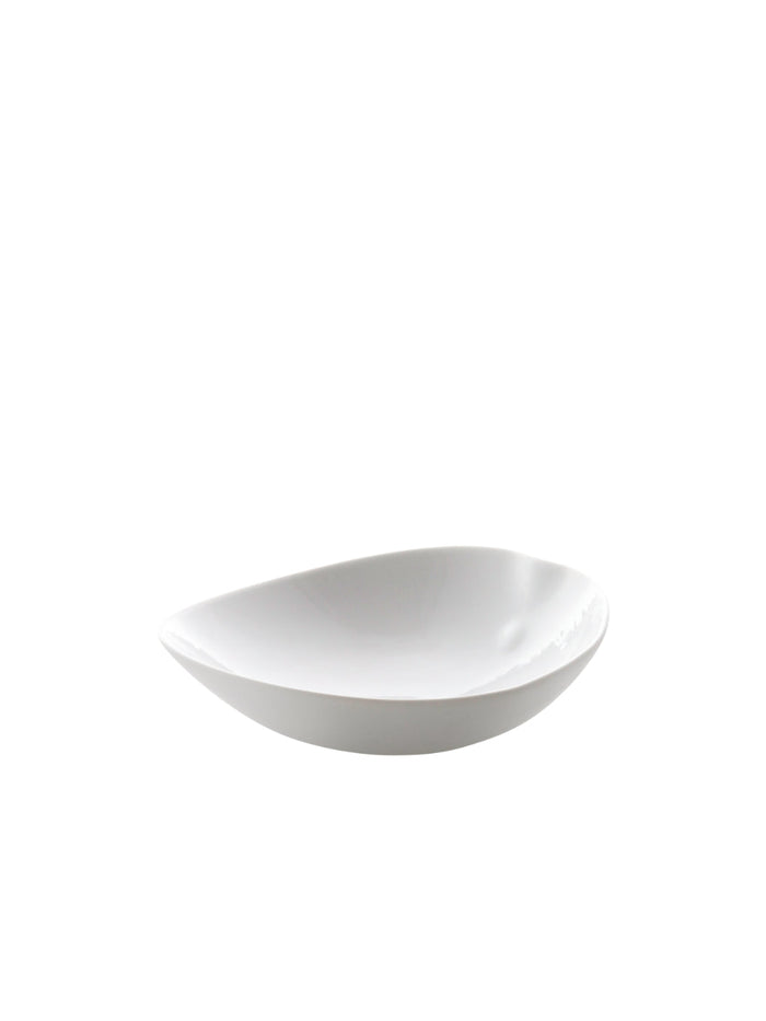 Photo of COOKPLAY Shell Salad Bowl (22x21.5cm/8.7x8.5in) ( Glazed White ) [ Cookplay ] [ Bowls ]