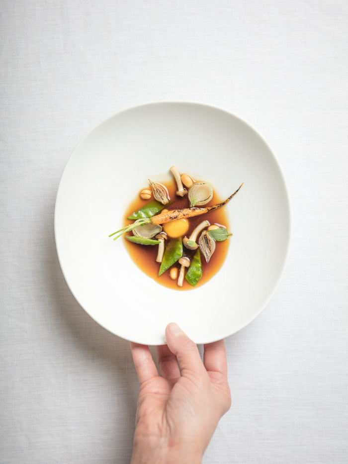 Photo of COOKPLAY Shell Salad Bowl (22x21.5cm/8.7x8.5in) ( ) [ Cookplay ] [ Bowls ]