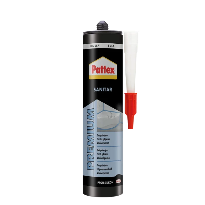 Silikon sanitary transparent 280ml PATTEX