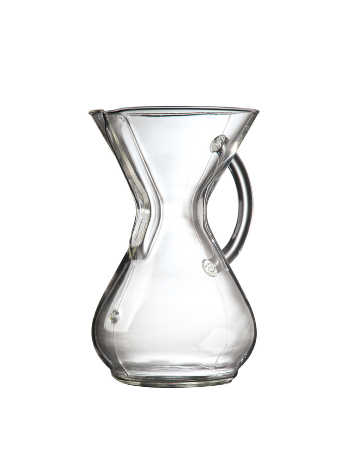 Photo of CHEMEX® Six Cup Glass Handle ( Default Title ) [ Chemex ] [ Pourover Brewers ]